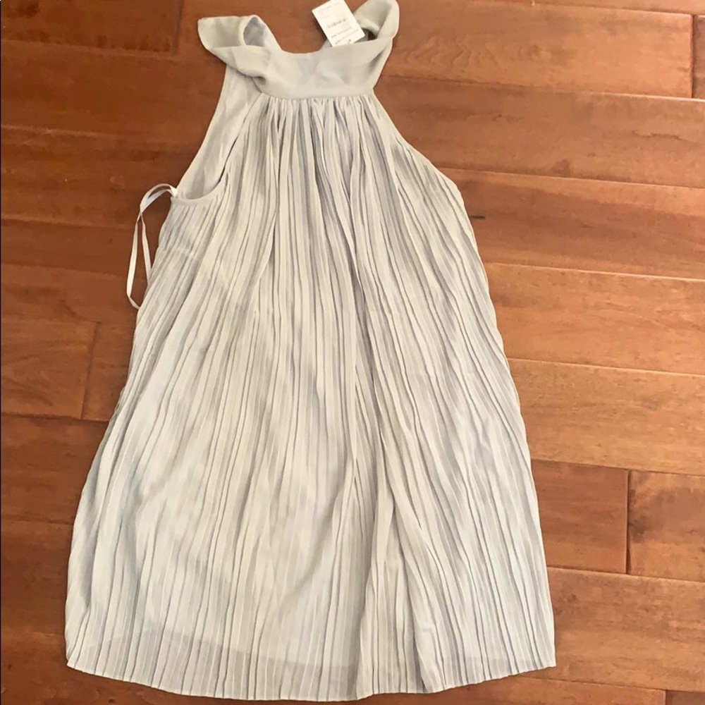 Striped grey dress